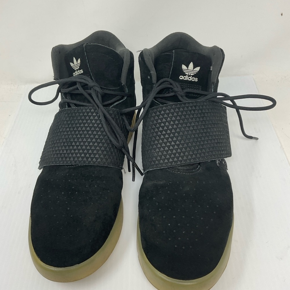 Adidas Tubular Black Sneakers Invader Sz US 10 EU 43